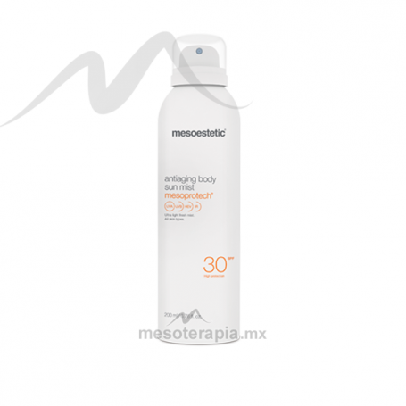 mesoprotech antiaging body sun mist